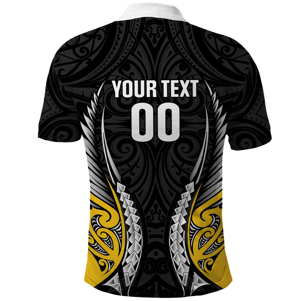 Wellington 2026 Rugby Custom Polo Shirt NZ Maori Silver Fern