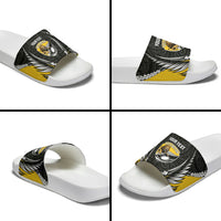 Wellington 2026 Rugby Custom Slide Sandals NZ Maori Silver Fern
