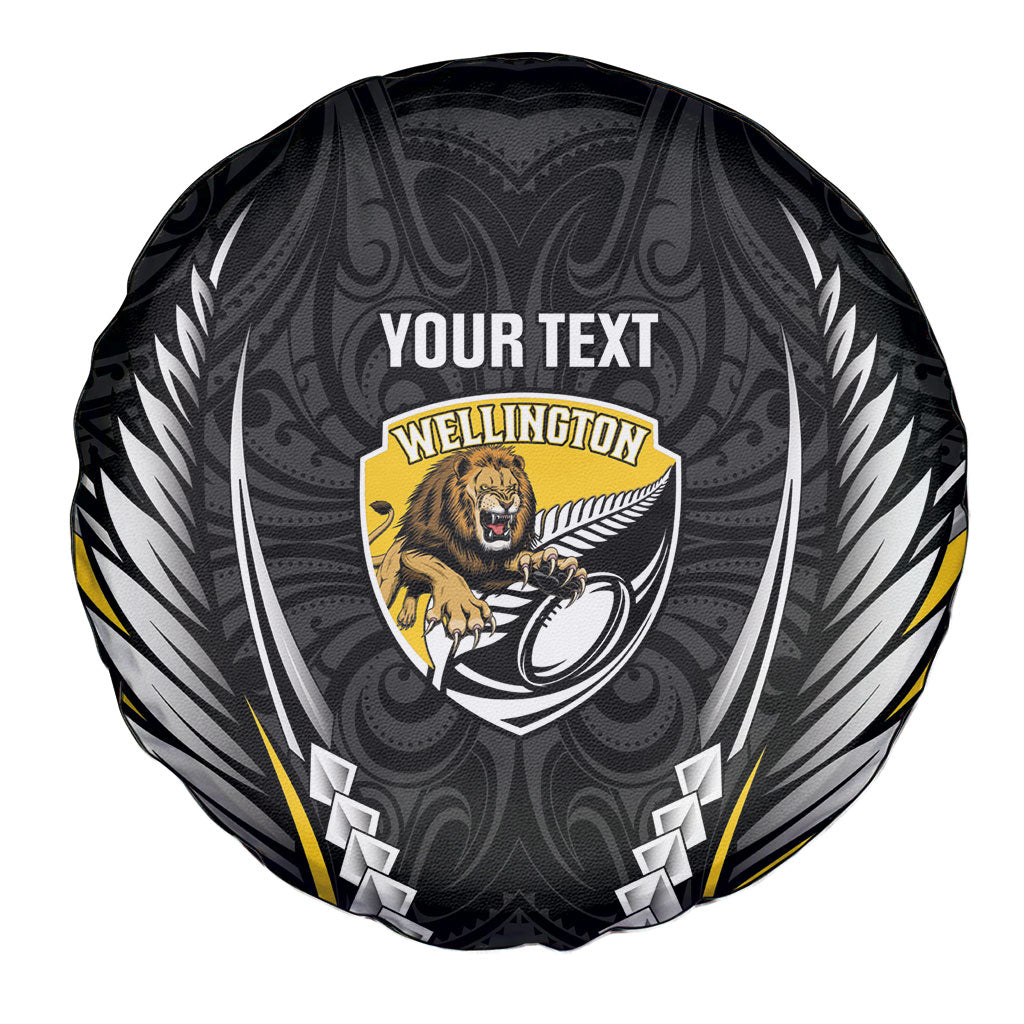 Wellington 2026 Rugby Custom Spare Tire Cover NZ Maori Silver Fern