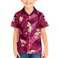 Pink Banana Leaf Hawaii Hawaiian Shirt Lau Maia Plumeria Tropical Summer Vibes