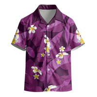 Purple Banana Leaf Hawaii Kid Hawaiian Shirt Lau Maia Plumeria Tropical Summer Vibes