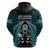 New Zealand Aotearoa Rugby Hoodie NZ Tiki With Maori Fern World Cup Turquoise Version LT14 - Polynesian Pride