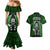 New Zealand Aotearoa Rugby Couples Matching Mermaid Dress and Hawaiian Shirt NZ Tiki With Maori Fern World Cup Green Version LT14 - Polynesian Pride