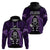 New Zealand Aotearoa Rugby Hoodie NZ Tiki With Maori Fern World Cup Purple Version LT14 - Polynesian Pride