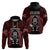 New Zealand Aotearoa Rugby Hoodie NZ Tiki With Maori Fern World Cup Red Version LT14 - Polynesian Pride