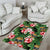 Pineapple Skull Aloha Hawaii Area Rug Summer Vibes Tropical Seamless Pattern - Polynesian Pride