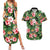 Pineapple Skull Aloha Hawaii Couples Matching Summer Maxi Dress and Hawaiian Shirt Summer Vibes Tropical Seamless Pattern - Polynesian Pride