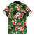 Pineapple Skull Aloha Hawaii Family Matching Long Sleeve Bodycon Dress and Hawaiian Shirt Summer Vibes Tropical Seamless Pattern - Polynesian Pride