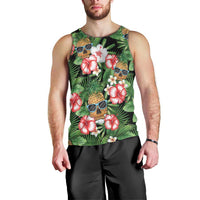 Pineapple Skull Aloha Hawaii Men Tank Top Summer Vibes Tropical Seamless Pattern - Polynesian Pride