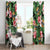 Pineapple Skull Aloha Hawaii Window Curtain Summer Vibes Tropical Seamless Pattern - Polynesian Pride