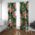 Pineapple Skull Aloha Hawaii Window Curtain Summer Vibes Tropical Seamless Pattern - Polynesian Pride