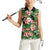 Pineapple Skull Aloha Hawaii Women Sleeveless Polo Shirt Summer Vibes Tropical Seamless Pattern - Polynesian Pride