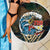 Aloha Hawaii Surfing Skull Beach Blanket Shaka Skeleton Ride The Waves - Polynesian Pride
