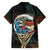 Aloha Hawaii Surfing Skull Family Matching Long Sleeve Bodycon Dress and Hawaiian Shirt Shaka Skeleton Ride The Waves - Polynesian Pride