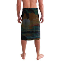 Aloha Hawaii Surfing Skull Lavalava Shaka Skeleton Ride The Waves - Polynesian Pride