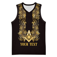 Personalised Filipino Freemasonry Basketball Jersey Masonic Barong Tagalog Inspired Ivory White LT14 Unisex Ivory White - Polynesian Pride