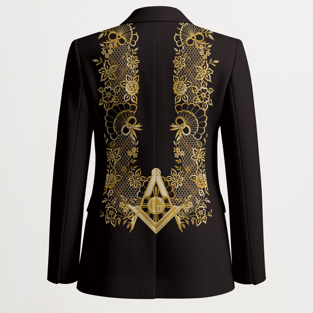 Personalised Filipino Freemasonry Blazer Masonic Barong Tagalog Inspired Ivory White LT14 - Polynesian Pride