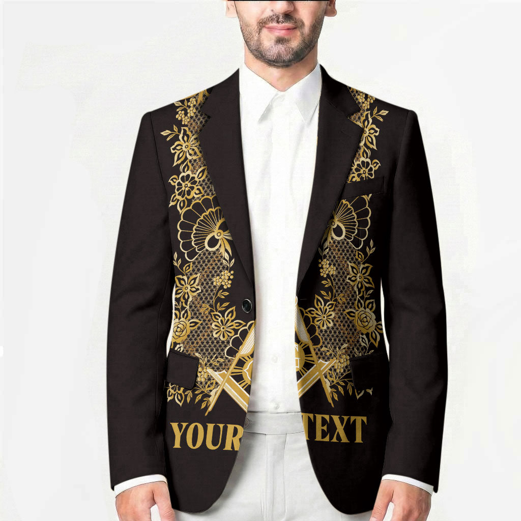 Personalised Filipino Freemasonry Blazer Masonic Barong Tagalog Inspired Ivory White LT14 - Polynesian Pride