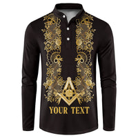 Personalised Filipino Freemasonry Button Sweatshirt Masonic Barong Tagalog Inspired Ivory White LT14 Ivory White - Polynesian Pride