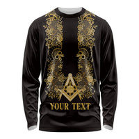 Personalised Filipino Freemasonry Long Sleeve Shirt Masonic Barong Tagalog Inspired Ivory White LT14 Unisex Ivory White - Polynesian Pride