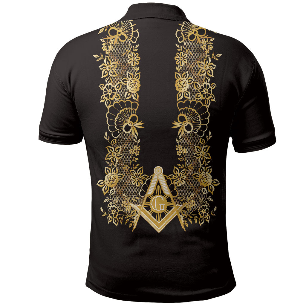Personalised Filipino Freemasonry Polo Shirt Masonic Barong Tagalog Inspired Ivory White LT14 - Polynesian Pride