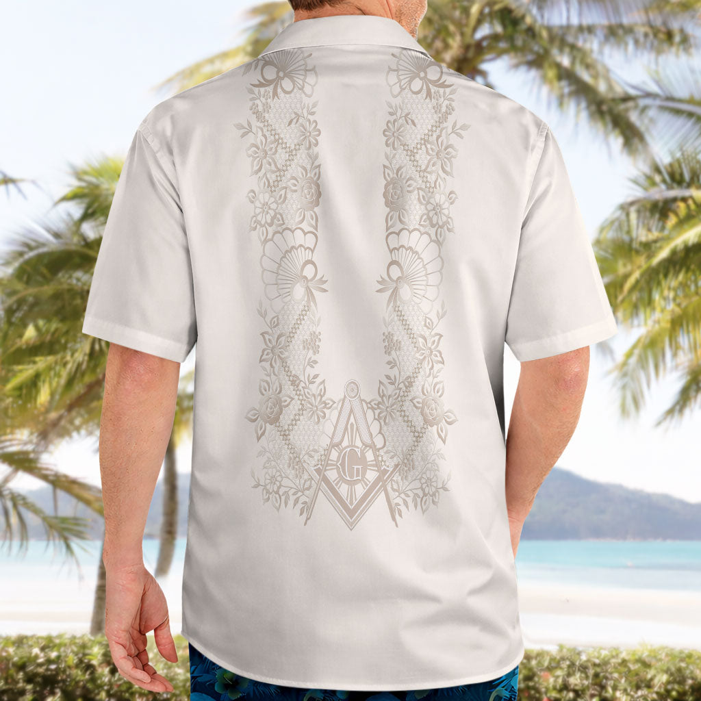 Personalised Filipino Freemasonry Hawaiian Shirt Masonic Barong Tagalog Inspired Black LT14 - Polynesian Pride