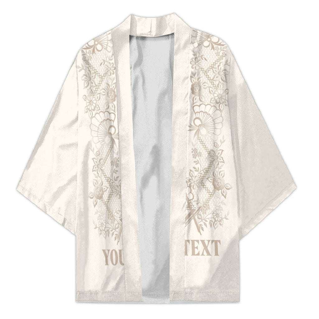 Personalised Filipino Freemasonry Kimono Masonic Barong Tagalog Inspired Black LT14 Unisex Black - Polynesian Pride