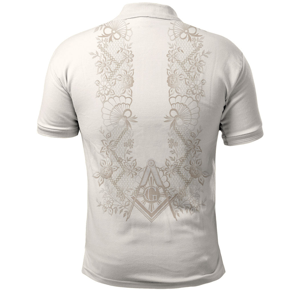 Personalised Filipino Freemasonry Polo Shirt Masonic Barong Tagalog Inspired Black LT14 - Polynesian Pride