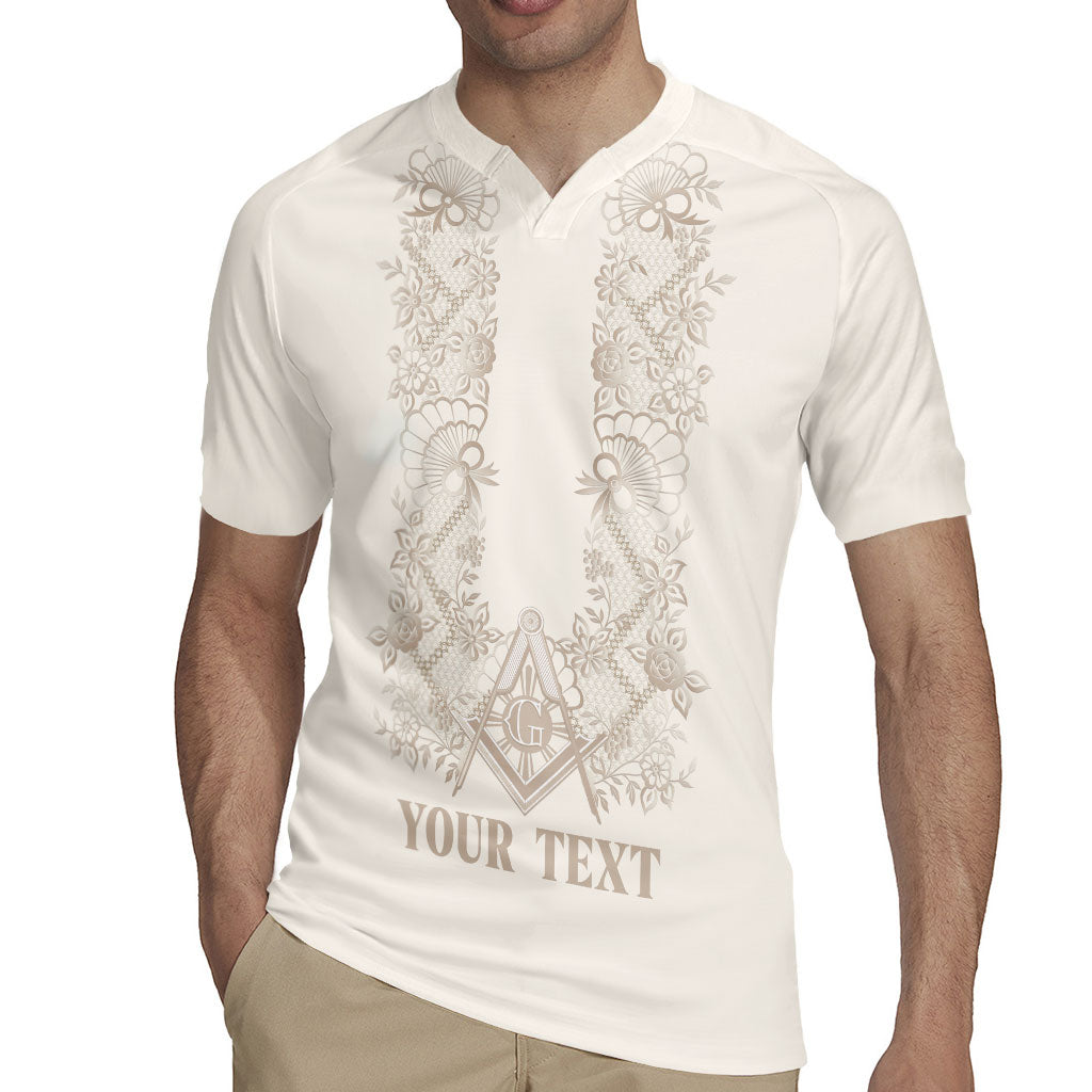Personalised Filipino Freemasonry Rugby Jersey Masonic Barong Tagalog Inspired Black LT14 - Polynesian Pride