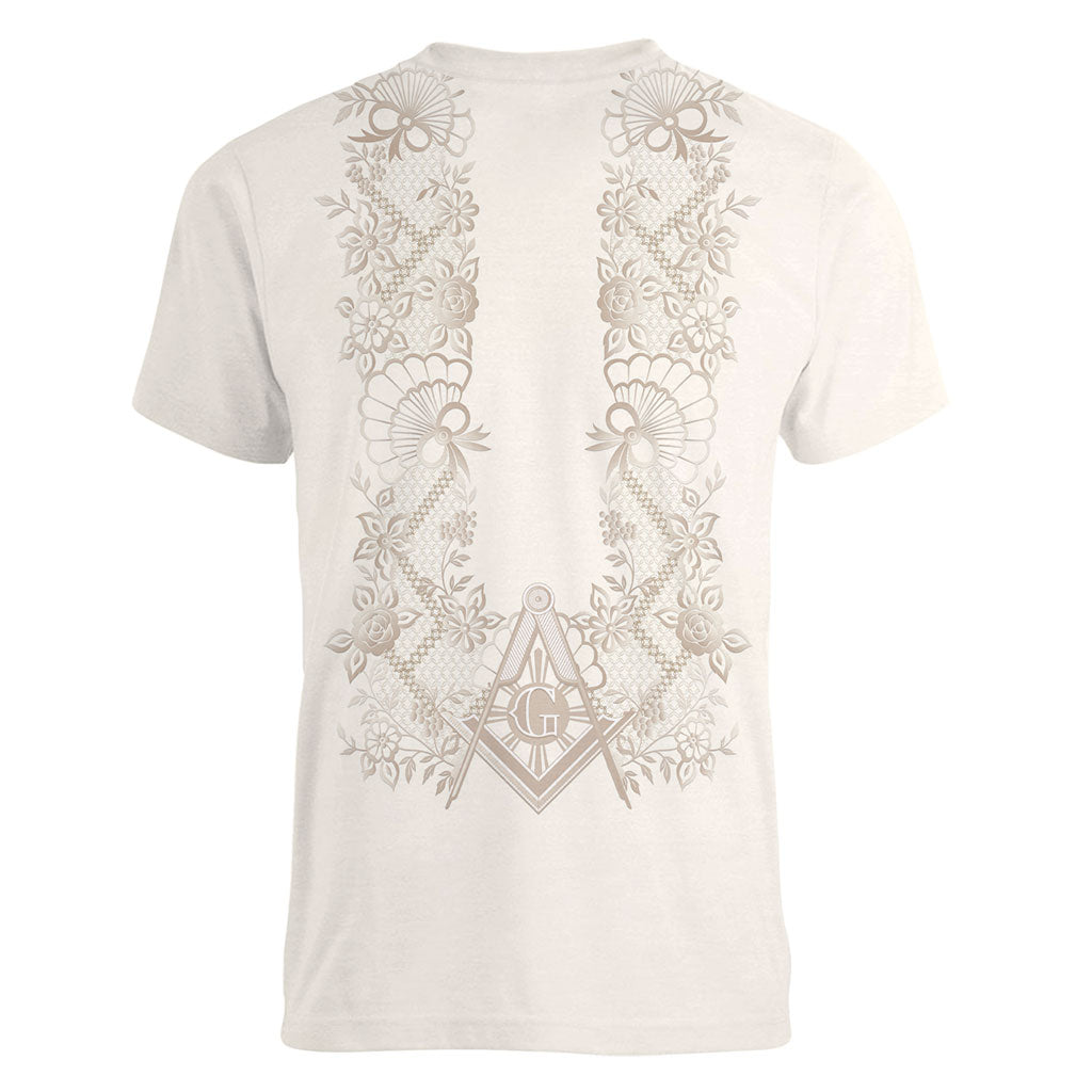Personalised Filipino Freemasonry Women V-Neck T-Shirt Masonic Barong Tagalog Inspired Black LT14 - Polynesian Pride