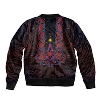 Personalised Philippines Barong Tagalog Freemasonry Bomber Jacket Filipino Masonic Polynesian Pattern LT14 - Polynesian Pride