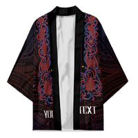Personalised Philippines Barong Tagalog Freemasonry Kimono Filipino Masonic Polynesian Pattern LT14 Unisex Black - Polynesian Pride