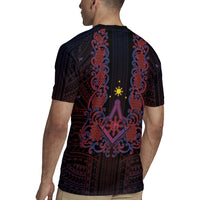 Personalised Philippines Barong Tagalog Freemasonry Rugby Jersey Filipino Masonic Polynesian Pattern LT14 - Polynesian Pride