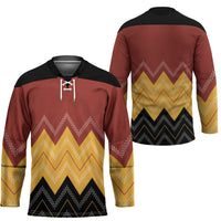 Kaokao Maori Tukutuku Inspired New Zealand Hockey Jersey