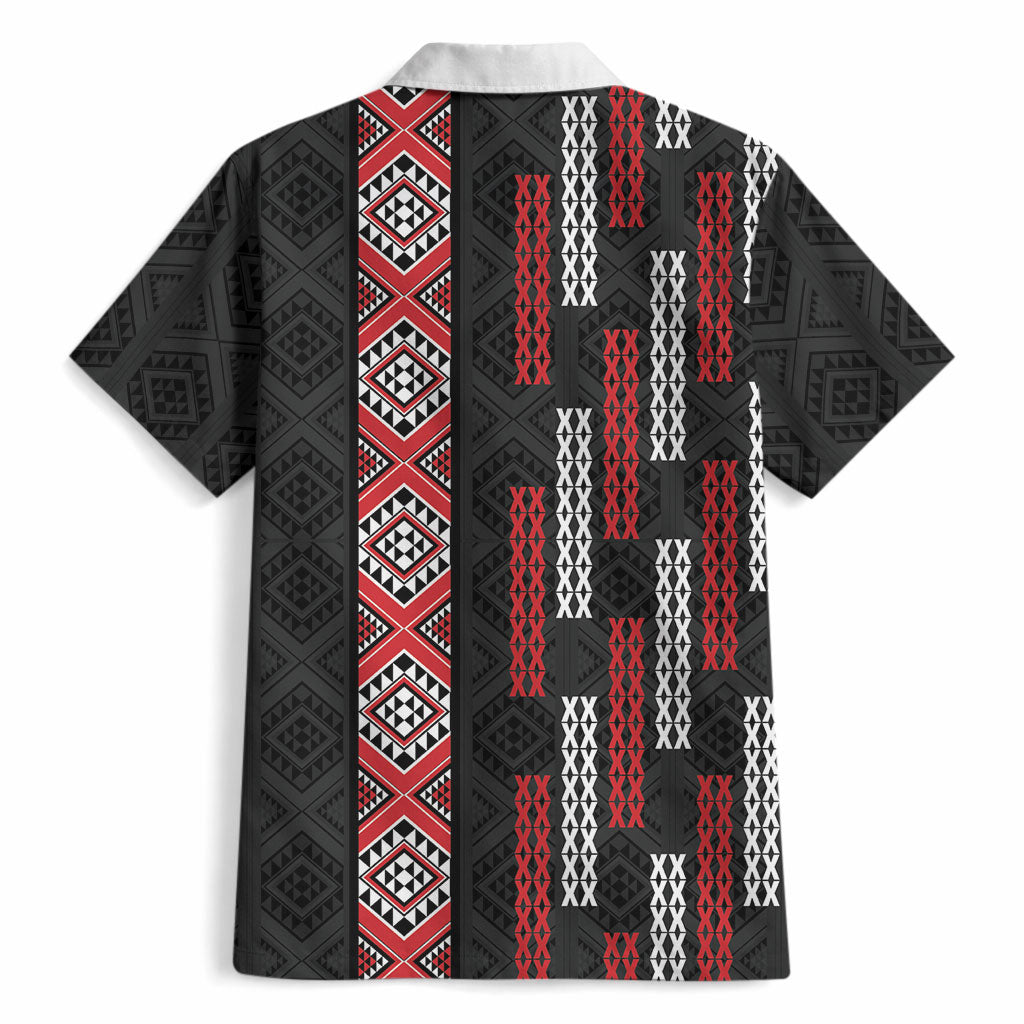 Roimata Toroa Maori Taniko Inspired New Zealand Hawaiian Shirt
