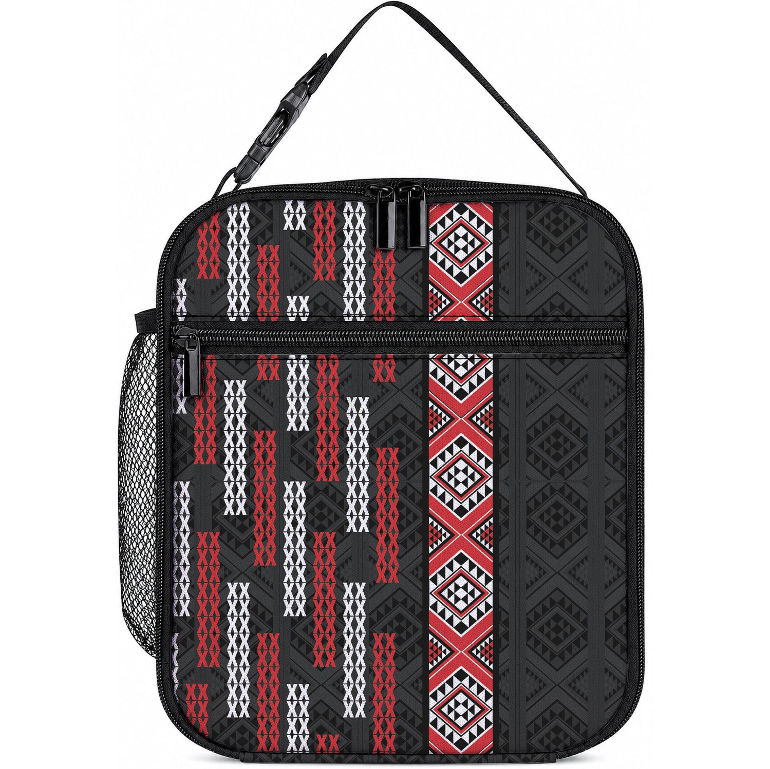 Roimata Toroa Maori Taniko Inspired New Zealand Lunch Bag