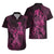 Polynesia Breast Cancer Awareness Hawaiian Shirt No One Fights Alone Pink Ribbon With Butterfly LT14 - Polynesian Pride