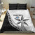 Custom Fiji Rugby Bedding Set Go Champions Fijian Tapa Cloth