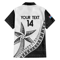Custom Fiji Rugby Family Matching Off Shoulder Maxi Dress and Hawaiian Shirt Go Champions Fijian Tapa Cloth LT14 - Polynesian Pride