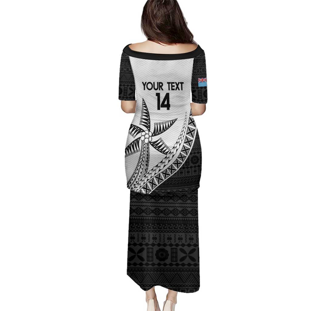 Custom Fiji Rugby Family Matching Puletasi and Hawaiian Shirt Go Champions Fijian Tapa Cloth LT14 - Polynesian Pride