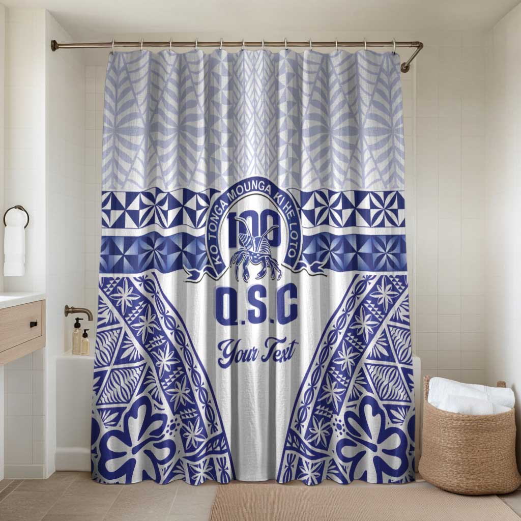 Personalised Queen Salote College Bathroom Set Kolisi Fefine 100th Anniversary Kupesi White - Polynesian Pride