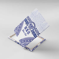 Personalised Queen Salote College Canvas Wall Art Kolisi Fefine 100th Anniversary Kupesi White - Polynesian Pride