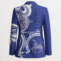 Personalised Queen Salote College Blazer QSC Est 1926 Ngatu Pattern - Polynesian Pride