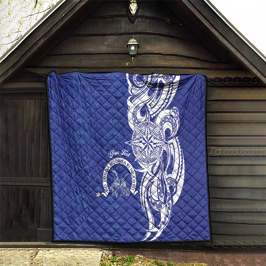 Personalised Queen Salote College Quilt QSC Est 1926 Ngatu Pattern - Polynesian Pride