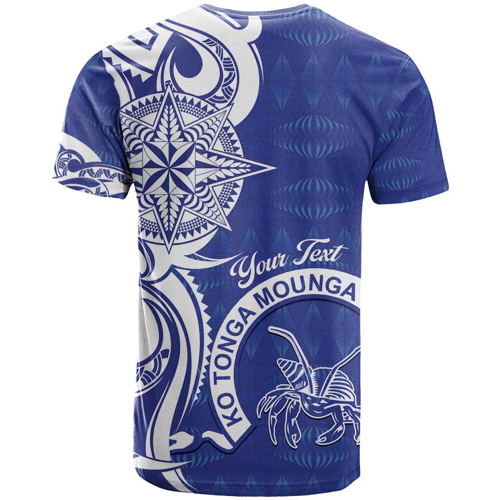 Personalised Queen Salote College T Shirt QSC Est 1926 Ngatu Pattern - Polynesian Pride