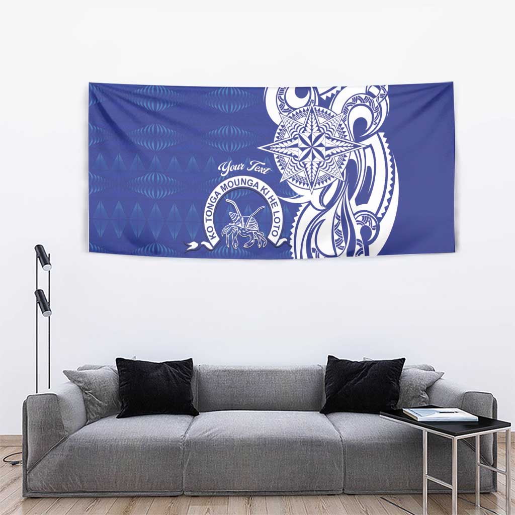 Personalised Queen Salote College Tapestry QSC Est 1926 Ngatu Pattern - Polynesian Pride