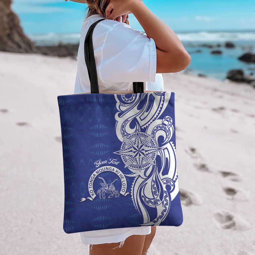 Personalised Queen Salote College Tote Bag QSC Est 1926 Ngatu Pattern - Polynesian Pride