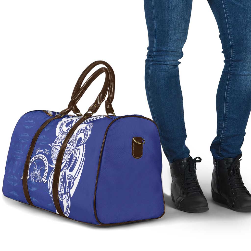 Personalised Queen Salote College Travel Bag QSC Est 1926 Ngatu Pattern - Polynesian Pride