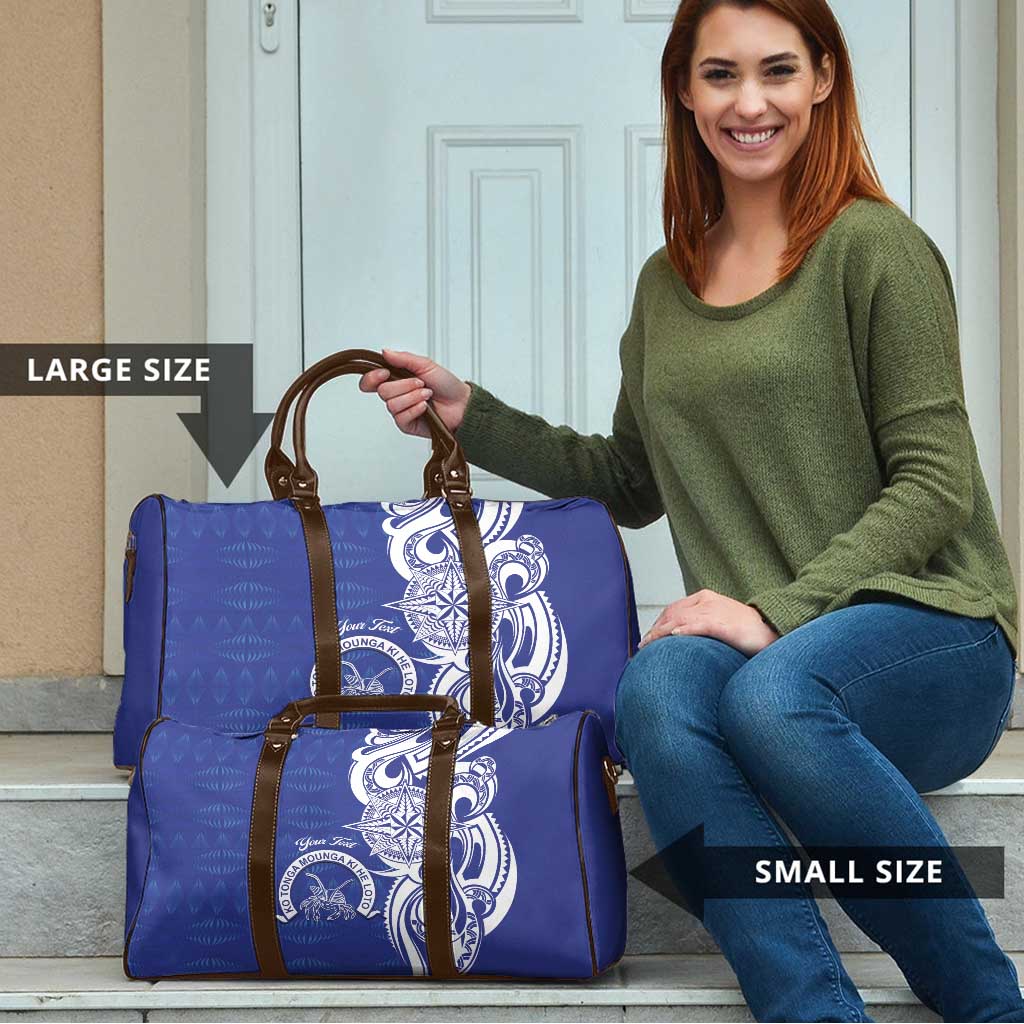 Personalised Queen Salote College Travel Bag QSC Est 1926 Ngatu Pattern - Polynesian Pride