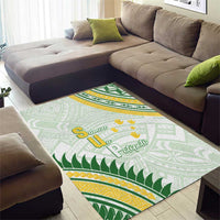 Samoa Ua Potopoto Area Rug SUP Est 2025 Samoan Pattern - Polynesian Pride